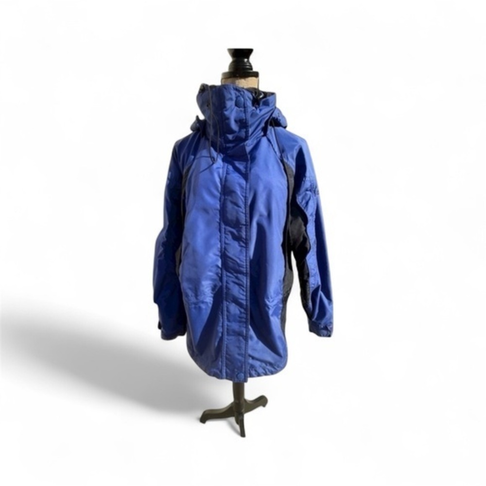 Columbia blue black light weight jacket M